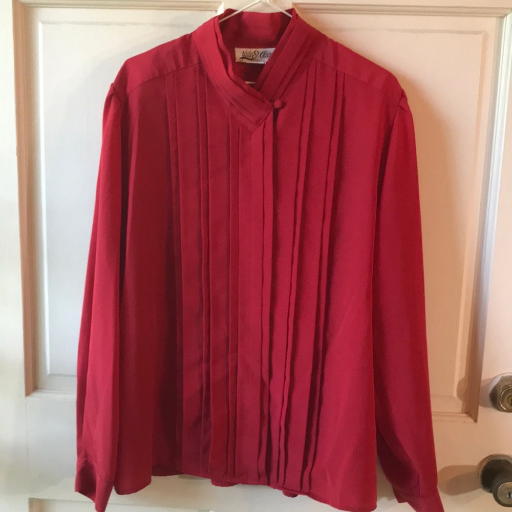 Vintage Yves St. Clair Long Sleeve Blouse